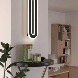 EGLO MACCHIONI 901242 – zidna lampa, crna, bela, prikaz 2