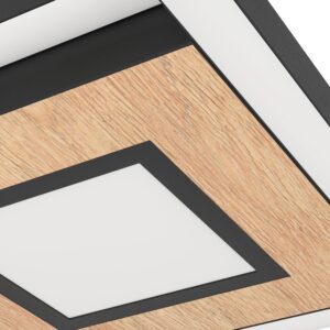 Detalj drvenog dela LED plafonjere MARINELLO 901742