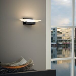 EGLO METRASS 98888 – zidna lampa, crna, u enterijeru