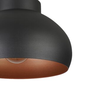 EGLO MOGANO 2 900555 – plafonjera, crna, boja bakra, prikaz 3