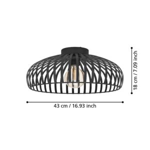 EGLO MOGANO 3 900721 – plafonjera, crna, prikaz 6