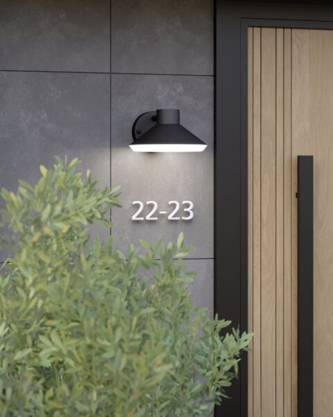 EGLO NINNARELLA 900688 – zidna lampa, crna, ambijentalni prikaz