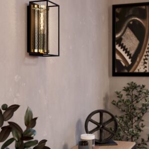EGLO NOHALES 43789 – zidna lampa, metalni okvir i mrežasti abažur, dodatni prikaz 1