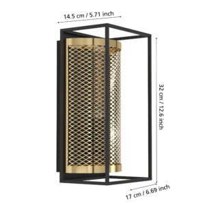 EGLO NOHALES 43789 – zidna lampa, metalni okvir i mrežasti abažur, dodatni prikaz 5