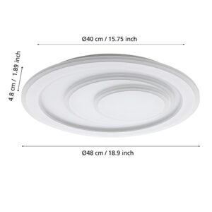 EGLO PALAGIANO 1 32053 – plafonjera, bela, prikaz 5