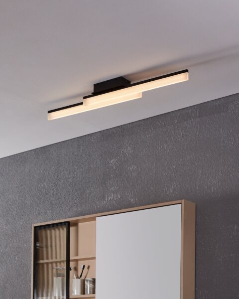 EGLO PALMITAL 900844 – zidno-plafonska svetiljka, crna, prikaz 2