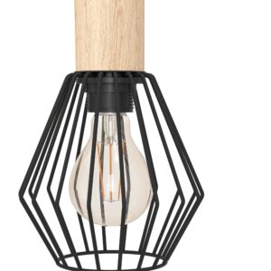 EGLO PALMORLA 44094 – visilica, crna, braon, prikaz 3