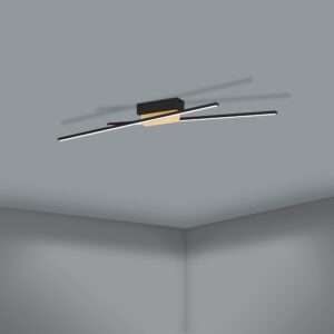 EGLO PANAGRIA 900488 – plafonjera, crna, braon, prikaz 4