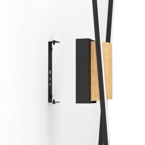 EGLO PANAGRIA 900491 – zidna lampa, crna, braon, prikaz 3