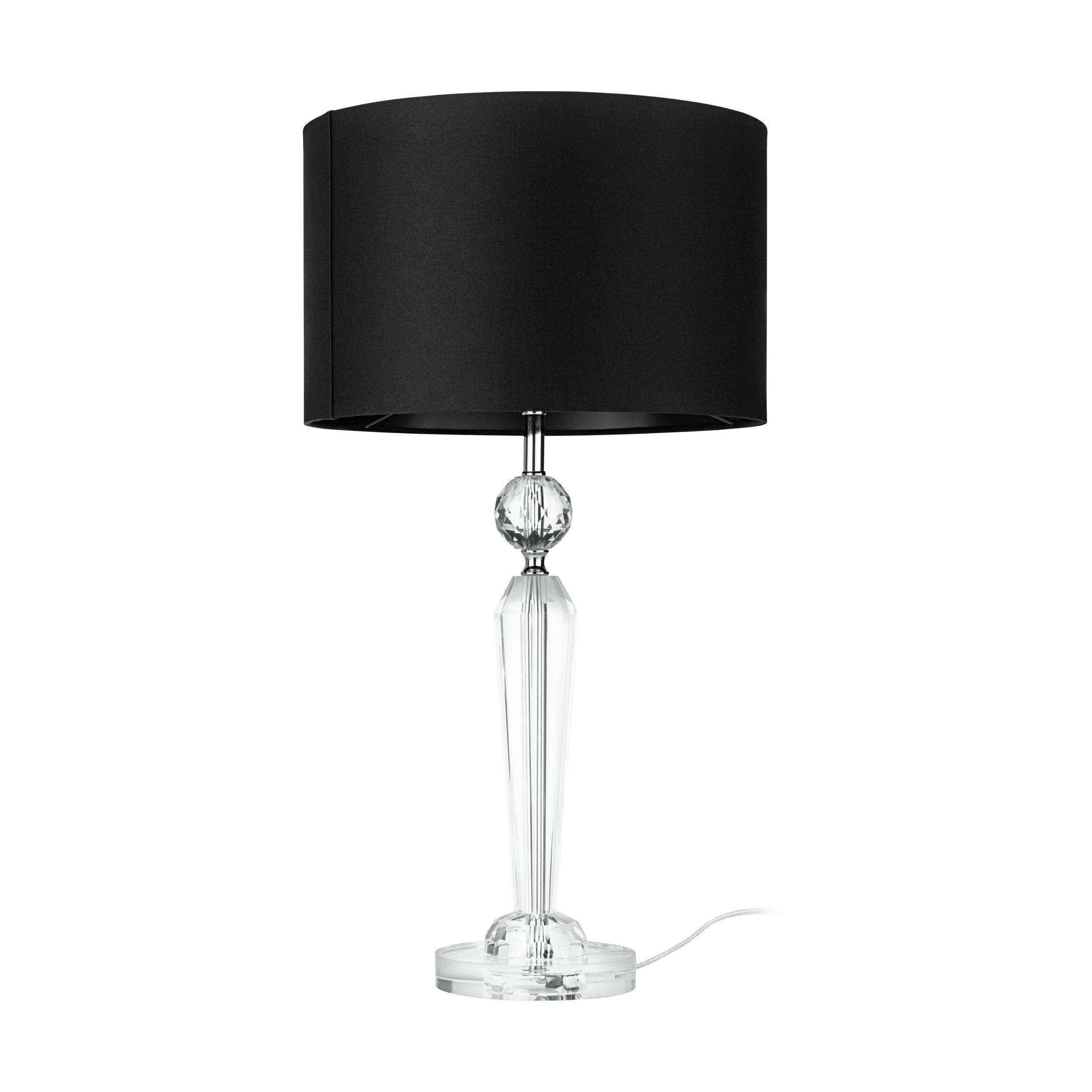 EGLO PASIANO 1 390158 – stona lampa, hrom, providna, glavna fotografija EGLO PASIANO 1 390158 – stona lampa, hrom, providna, glavna fotografija