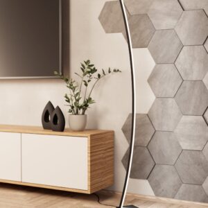 EGLO PICACHA 99715 – podna lampa, crna, u enterijeru