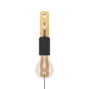 EGLO POCKLEY 44013 – zidna lampa, braon i crna, prikaz 5