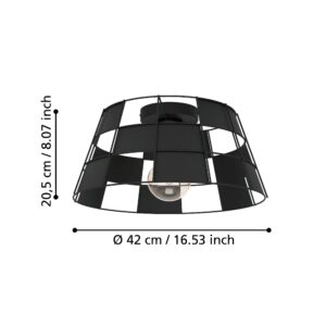 EGLO PONTEFRACT 43891 – plafonjera, crna, prikaz 6