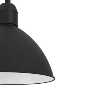 EGLO PRIDDY 43878 – visilica, crni metalni abažur, prečnik 30,5 cm, dodatni prikaz 3