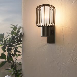 EGLO RAVELLO 98721 – zidna lampa, crna, ambijentalni prikaz