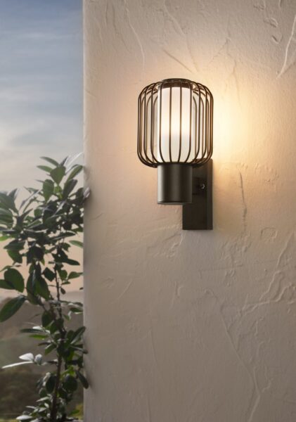 EGLO RAVELLO 98721 – zidna lampa, crna, ambijentalni prikaz