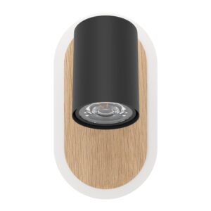 EGLO RIMBOCCHI 901631 – spot svetiljka, crna, braon, prikaz 6