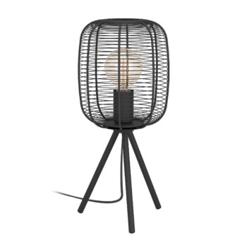 EGLO RINROE 43967 – stona lampa, crna, glavna fotografija