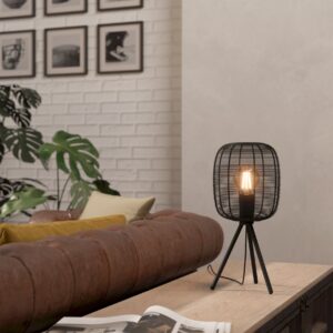 EGLO RINROE 43967 – stona lampa, crna, prikaz 2