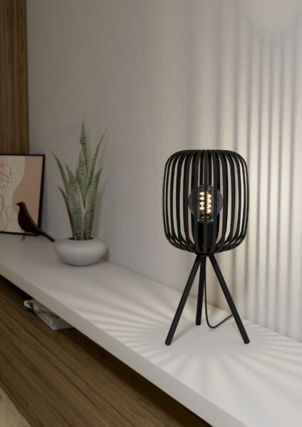 EGLO ROMAZZINA 900519 – stona lampa, crna, prikaz 2