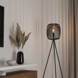 EGLO ROMAZZINA 900522 – podna lampa, crna, u enterijeru
