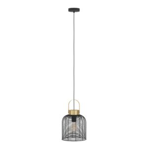 EGLO ROUNDHAM 43963 – visilica, crna, boja brušenog mesinga, prikaz 5