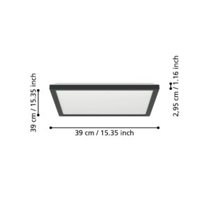 EGLO ROVITO 901443 – plafonjera, crna, prikaz 7