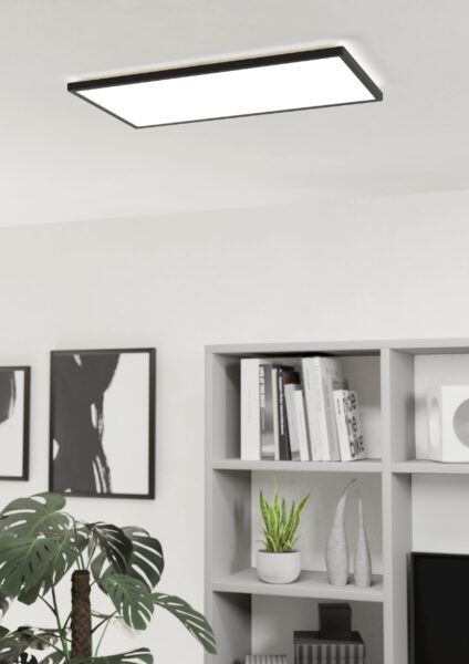 EGLO ROVITO 901445 – plafonjera, crna, u enterijeru