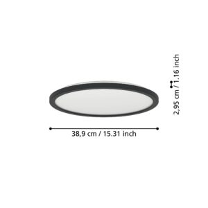 EGLO ROVITO-R 901454 – plafonjera, crna, prikaz 7