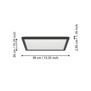 EGLO ROVITO-R 901456 – plafonjera, crna, prikaz 7