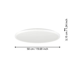EGLO ROVITO-Z 901473 – plafonjera, bela, prikaz 7