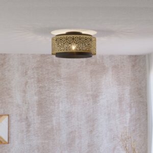 EGLO SANDBACH 43979 – plafonjera, crna, boja mesinga, prikaz 2