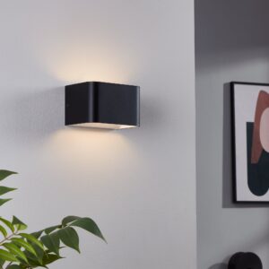 EGLO SANIA 4 901016 – zidna lampa, crna, bela, prikaz 2