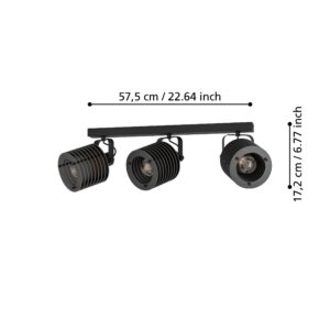 EGLO SEGOVIA 900742 – spot svetiljka, crna, prikaz 6