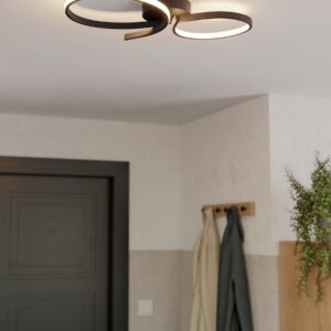 EGLO SERPINS 901266 – plafonjera, crna, prikaz 2