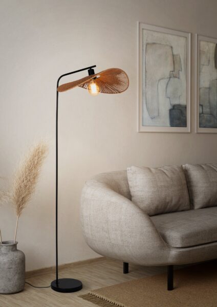 EGLO SIRUELA 31966 – podna lampa, papirni abažur, visina 160 cm, dodatni prikaz 1