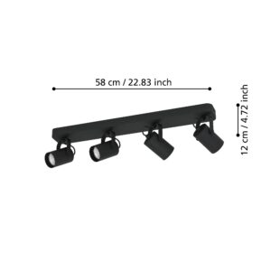 EGLO SOREGO 900333 – spot svetiljka, crna, prikaz 5