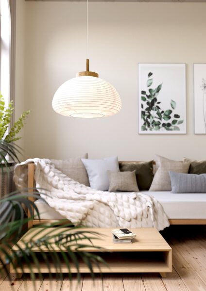 EGLO SUMMERHILL 44065 – visilica, bela, braon, prikaz 2