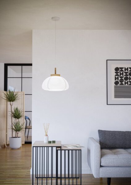 EGLO SUMMERHILL 44065 – visilica, bela, braon, u enterijeru