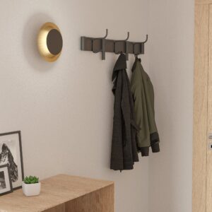 EGLO TOCINA 900988 – zidna lampa, crna, boja brušenog mesinga, prikaz 2