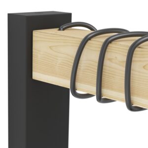 Detalj drvenog nosača i obavijenog kabla lampe TOWNSHEND 43514