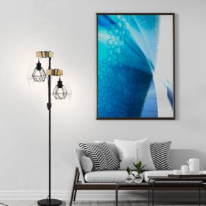 EGLO TOWNSHEND 5 44081 – podna lampa, crna, braon, prikaz 2