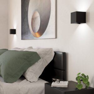 EGLO VALMONTONE 901049 – zidna lampa, crna, prikaz 2