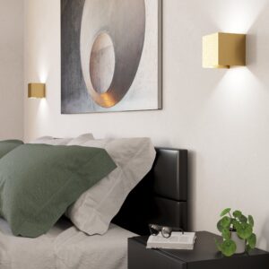 EGLO VALMONTONE 901091 – zidna lampa, boja brušenog mesinga, prikaz 2