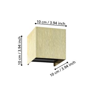 EGLO VALMONTONE 901091 – zidna lampa, boja brušenog mesinga, prikaz 6