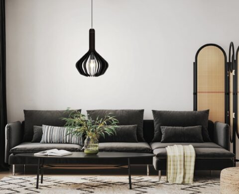 EGLO VELASCO 900154 – visilica, crna, u enterijeru