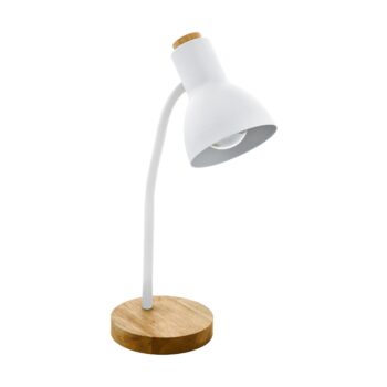 EGLO VERADAL 98832 – stona lampa, bela, braon, glavna fotografija