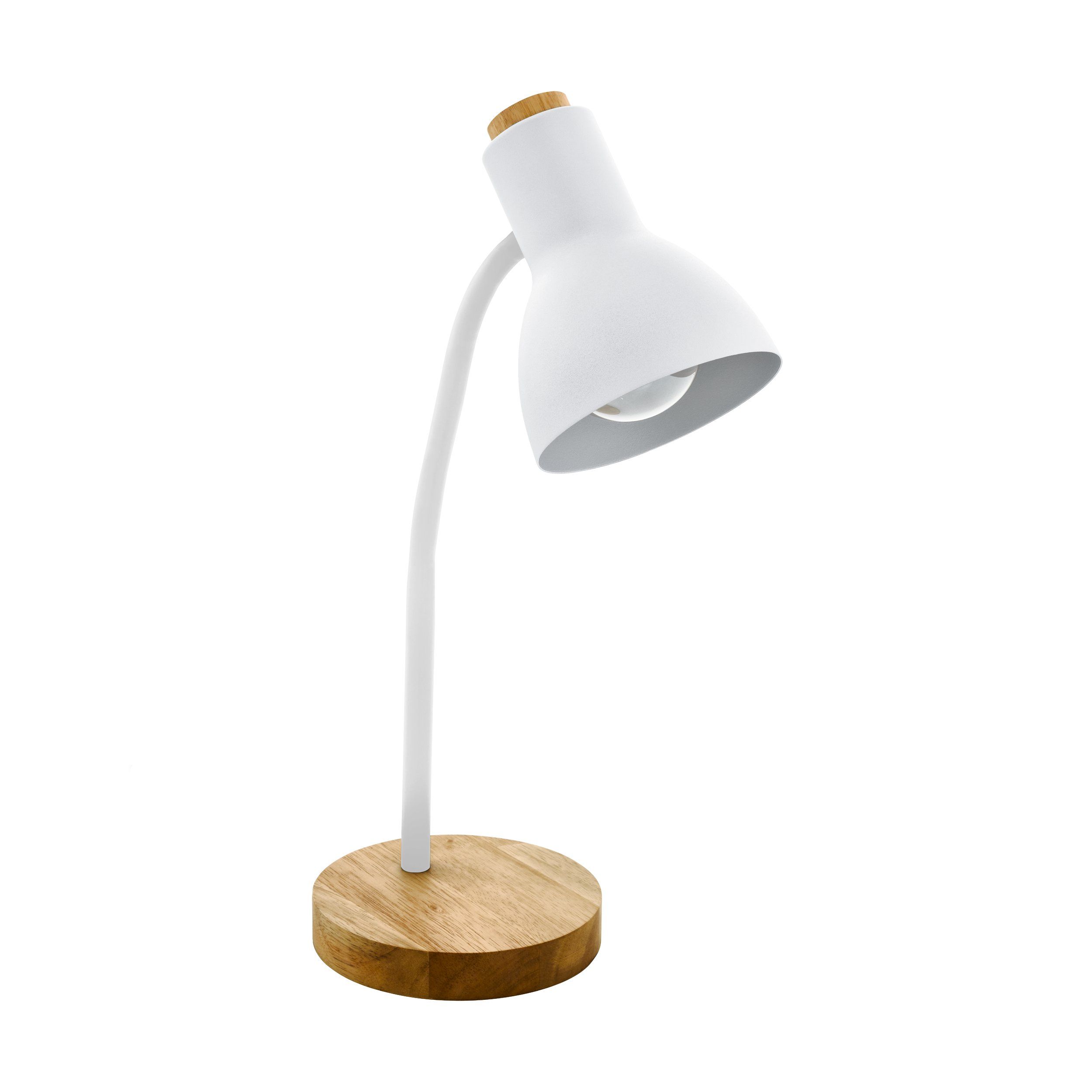 EGLO VERADAL 98832 – stona lampa, bela, braon, glavna fotografija EGLO VERADAL 98832 – stona lampa, bela, braon, glavna fotografija