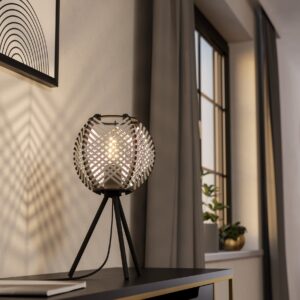 EGLO WAVERTON 44008 – stona lampa, crna, prikaz 2