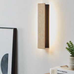 EGLO ZUBIALDE 901741 – zidna lampa, crna, braon, prikaz 2